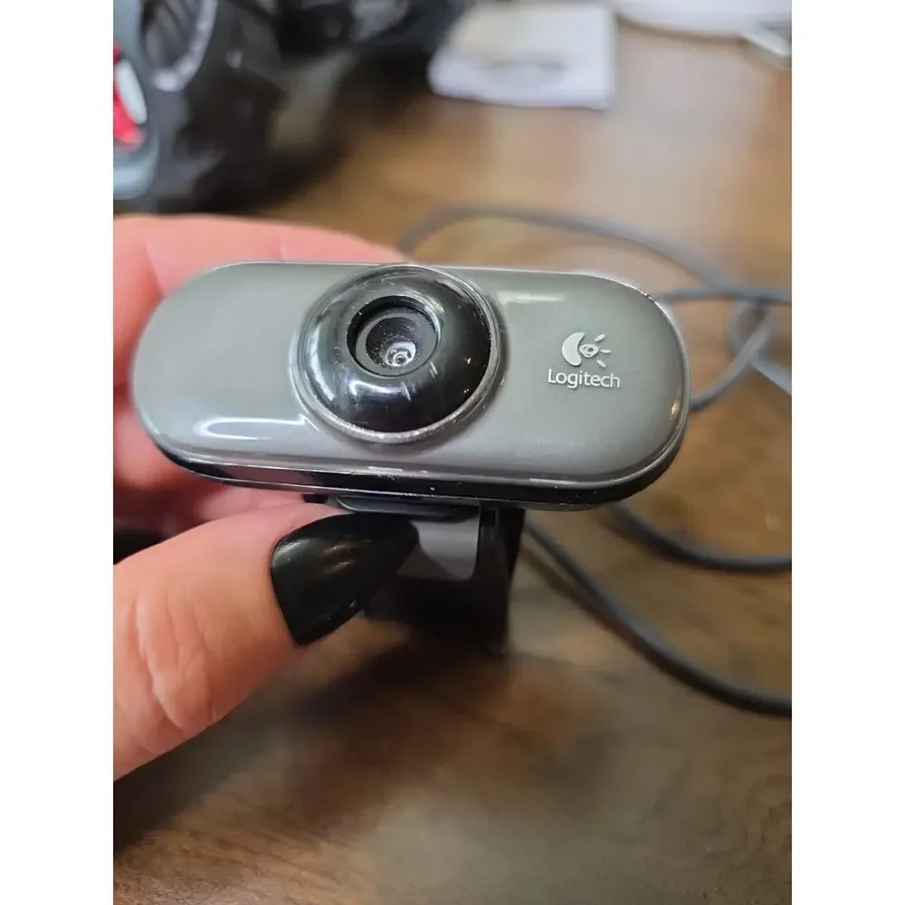 Logitech USB C210 Web Cam V-U0019 Zoom Skype‎ Online Video